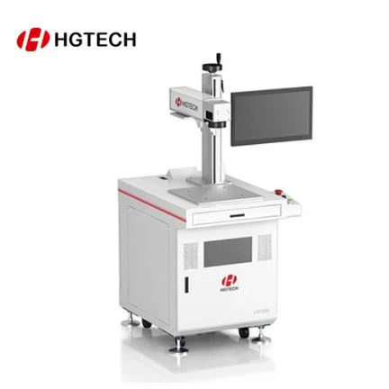 HGTECH Faserlasermarkiermaschine für Metall